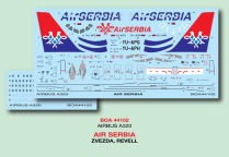 BOA144-102 Air Serbia A.320 Decal