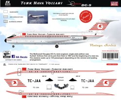 8A-472-Thy-Turkish-DC-9-30-Instructions-and-Decal-812-W